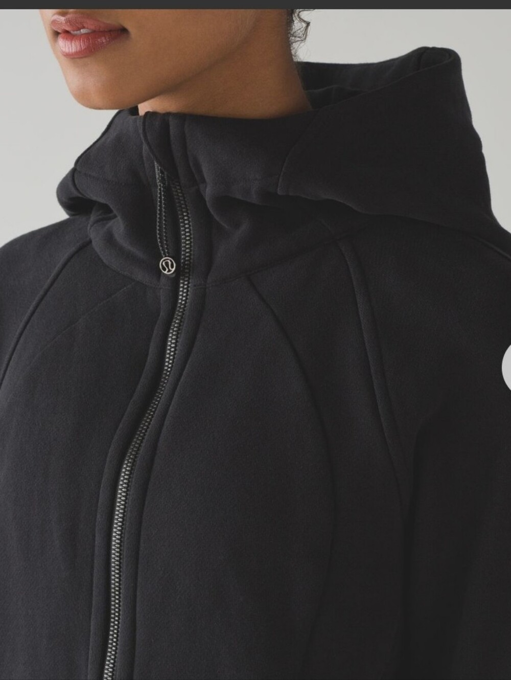 Lululemon Scuba Hoodie Full Zip *Light Cotton Fleece Black